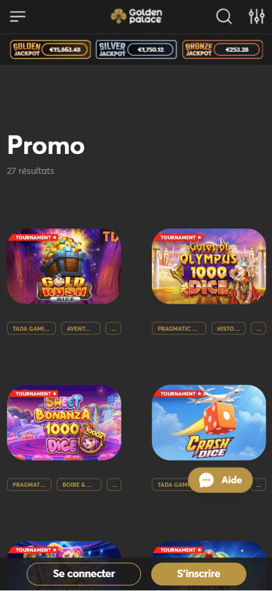 Promotion golden palace casino mobile